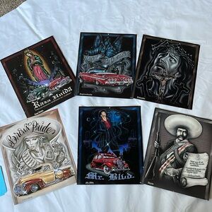 1427- Aztlan 2000 Calendar- 6 single sheets